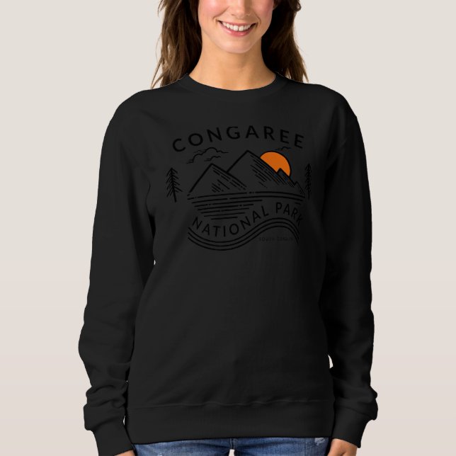 Congaree nationalpark South Carolina T Shirt (Framsida)