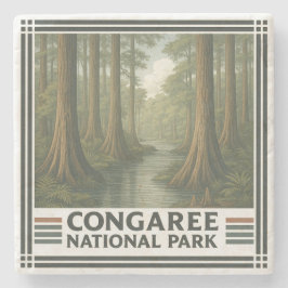 Congaree nationalpark stenunderlägg