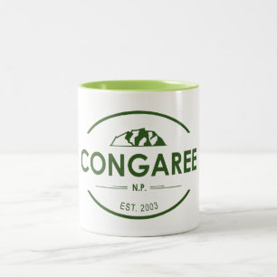 Congaree nationalpark Två-Tonad mugg
