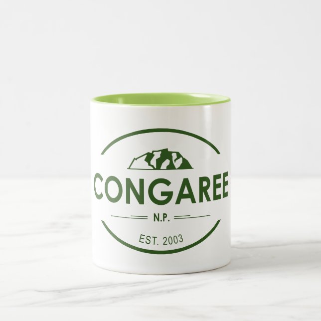 Congaree nationalpark Två-Tonad mugg (Center)