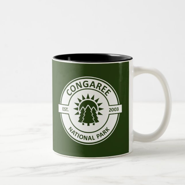 Congaree nationalpark Två-Tonad mugg (Höger)