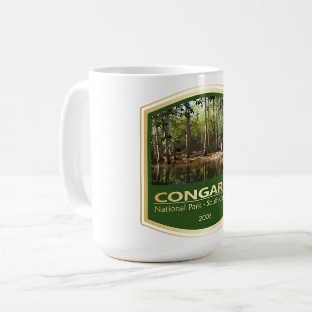 Congaree NP (PF1) Kaffemugg (Framsida vänster)