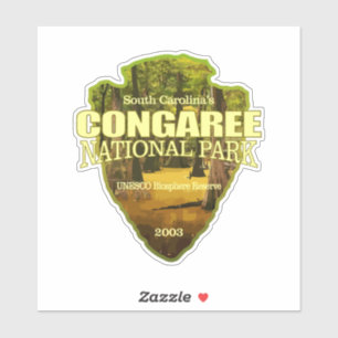 Congaree NP (pilhuvud) Klistermärken