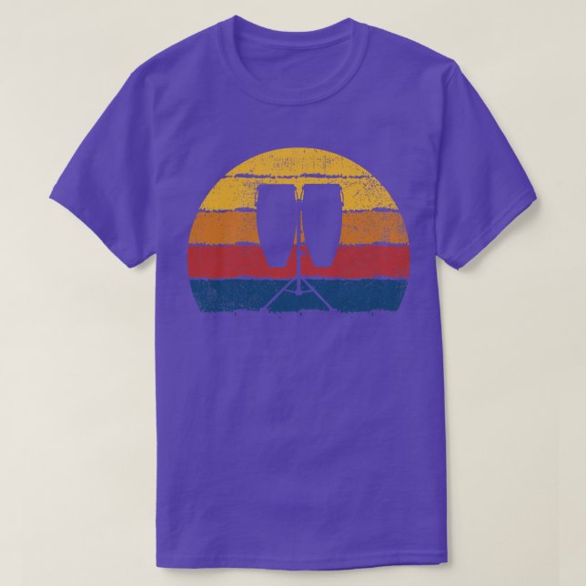 Congas Conga Drum Drummer T Shirt (Design framsida)