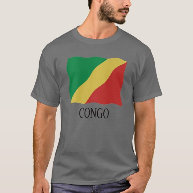 Congo Flag T-shirt (Framsida)
