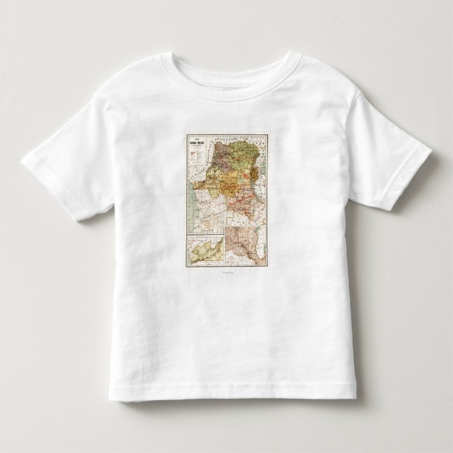 CongoPanoramic MapCongo Tee (Framsida)