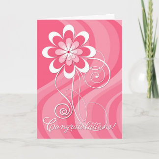 Congradulations - avslutad kemoterapi kort