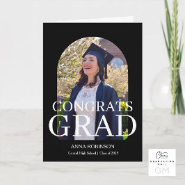 Congrats Grad High School Graduation Kort