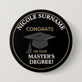Congrats Grad! Master's degree custom  Knapp