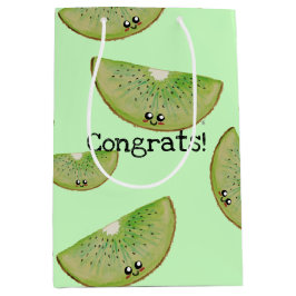 Congrats! Kawaii Watercolor Kiwi