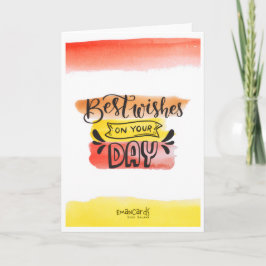 Congratulations - Best Wishes Kort