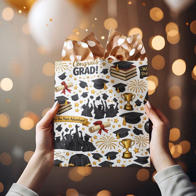 Congratulations Grad Wrapping Paper (Skapare uppladdad)