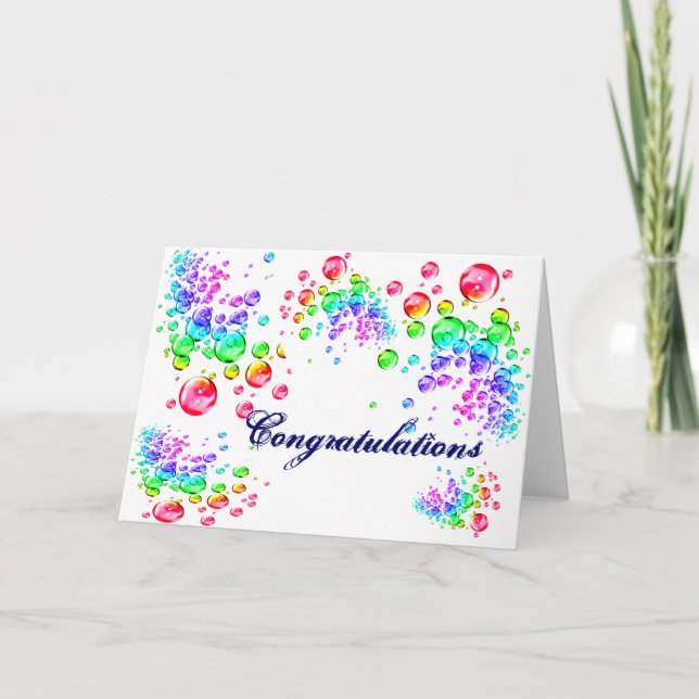 Congratulations_ kort (Framsida)