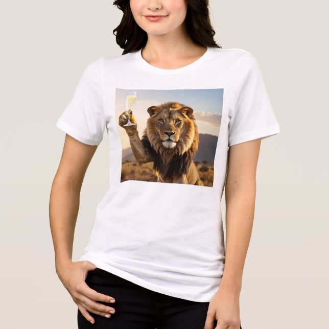 Congratulations Lion T Shirt (Framsida)
