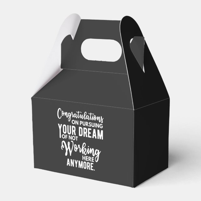 Congratulations on pursuing your dream of not work presentaskar (Framsidan Sidan)