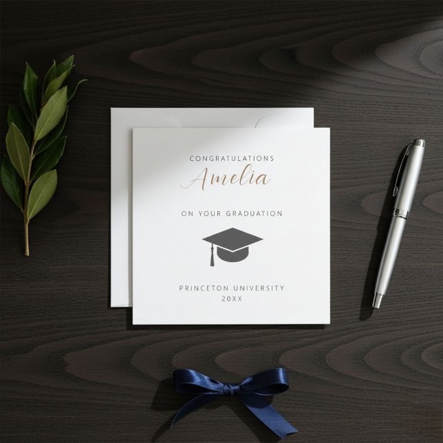 Congratulations On Your Graduation Card Inbjudningar (Skapare uppladdad)