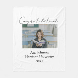 Congratulations photo graduate name university yea fleecefilt