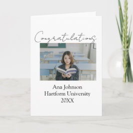 Congratulations photo graduate name university yea kort