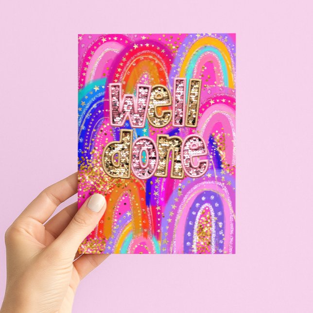 Congratulations Well Done Kort (Skapare uppladdad)