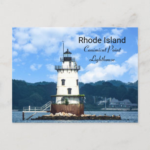 Conimicut Point Lighthouse RI Vykort