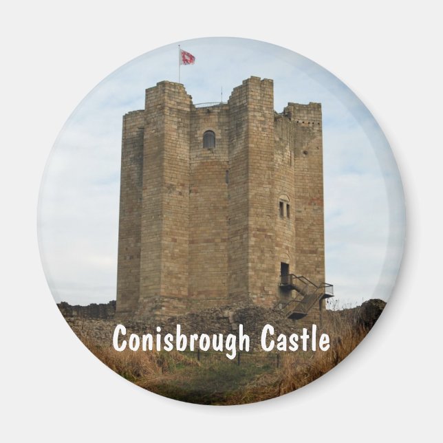 Conisbrough Castle Magnet (Framsidan)