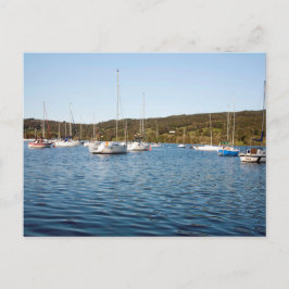 Coniston Vatten Cumbria England Vykort