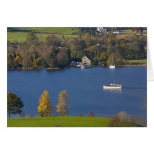Coniston Water, Lake District, Cumbria, England Hälsningskort