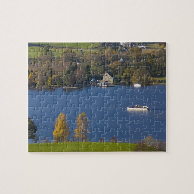 Coniston Water, Lake District, Cumbria, England Pussel (Horisontell)