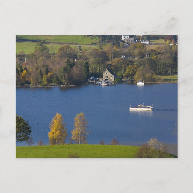 Coniston Water, Lake District, Cumbria, England Vykort (Framsida)