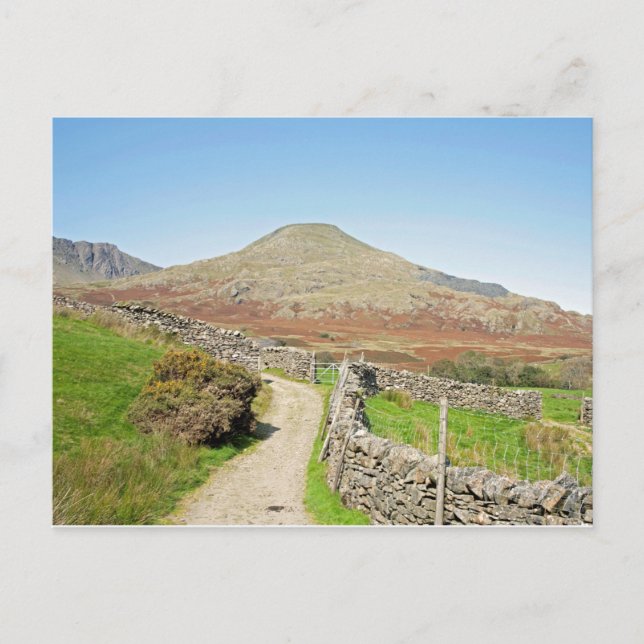 Conistons gamle man vykort (Framsida)