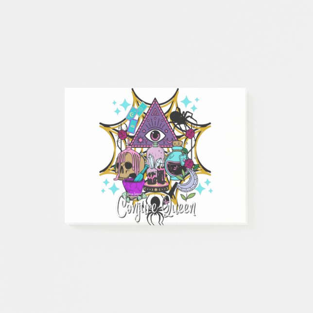 Conjure Queen Post-it Block (Framsida)