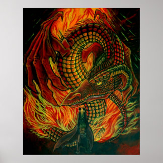 Conjure the Dragon Poster