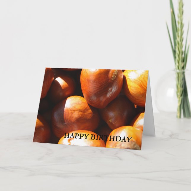 Conkers GRATTIS PÅ FÖDELSEDAGEN Card Kort (Framsida)