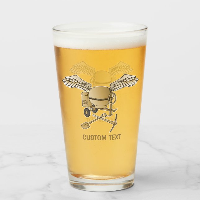 Conkonkret Mixer Beige Glaskopp (Framsida fylld)