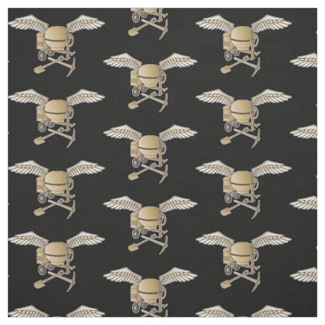 Conkonkret Mixer Beige Mönster Tyg (Provkarta)