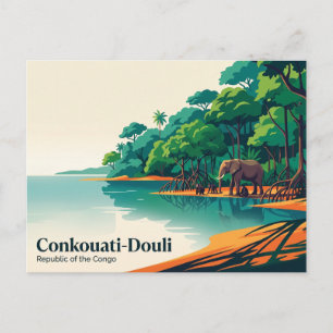 Conkouati-Douli nationalpark Vykort