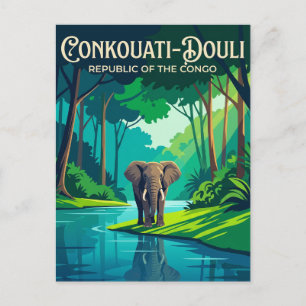 Conkouati-Douli nationalpark Vykort