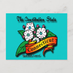 Conn Mountain Laurel konstitutionsland Vykort