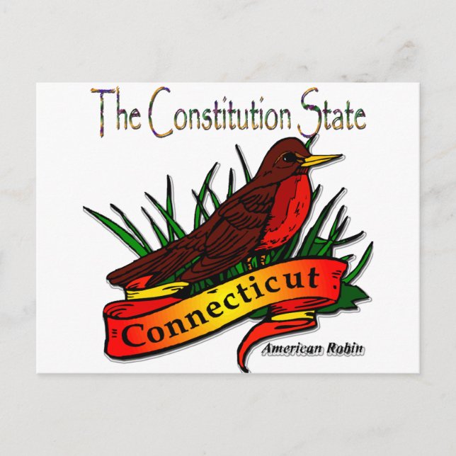 Conn Robin the Constitution State Vykort (Framsida)