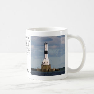 Conneaut Harbor Väster Breakwater Light mugg
