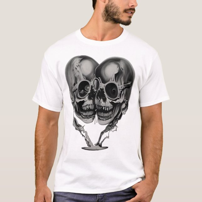 "Connected by Darkness" T Shirt (Framsida)