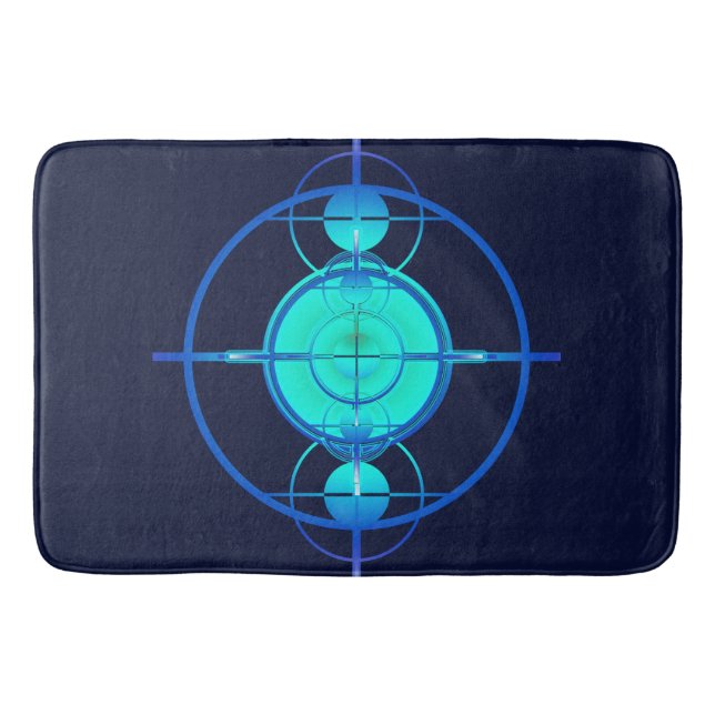 Connected Minds (Night Version) Badrumsmatta (Framsidan)