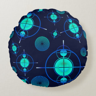 Connected Minds Pattern 2 Rund Kudde