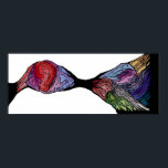 Connected Poster<br><div class="desc">From the video "I Can't Believe How Beautiful This Ink And Wash Turned Out — ARRTX Watercolor First Impressions"</div>