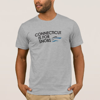 Connecticut är för snobb tee shirt