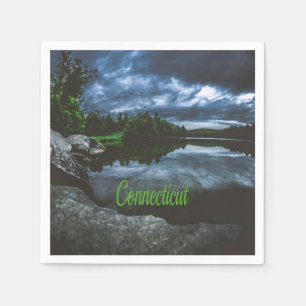 Connecticut Beutie Sjö Träd Pappersservett