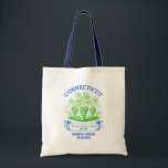 Connecticut Bröllop Welcome Guests, Bridesmaid Tygkasse<br><div class="desc">Välkomna gästerna till din speciella dag med den här charmerande Connecticut-temade bröllop till väskan! Med inspiration från CT:s kustcharm och New Englands elegans, har den här resan-stilen nyans till fyrar, segelbåtar och kustvibes - skapar den perfekten vid sektionerceremonier, land gods eller klassiska Connecticut-platser. Du kan byta färg i väskan. Om...</div>
