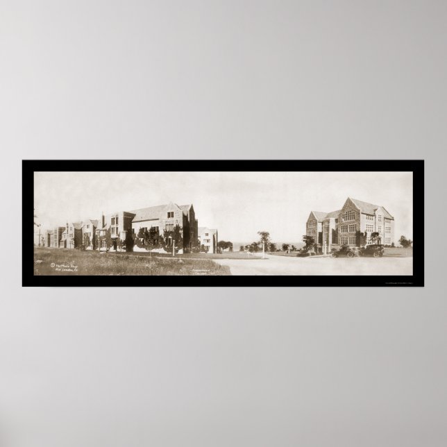 Connecticut College Photo 1920 Poster (Framsidan)