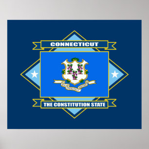Connecticut diamant poster