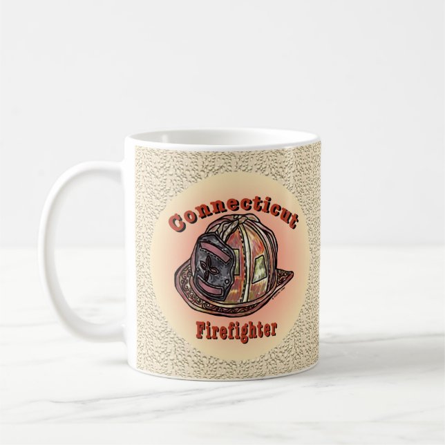 Connecticut Firefighter mugg (Vänster)